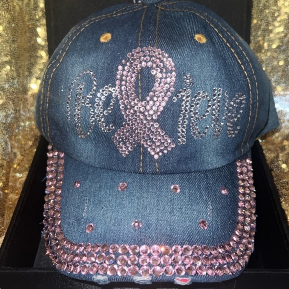 Breast Cancer Awareness Baseball Cap - Picture 1 of 2